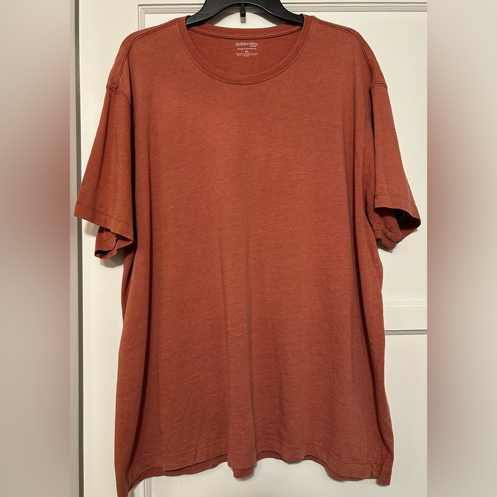 St John’s Bay XXL Burnt Orange Short Sleeve T-shirt